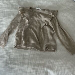 Zara tan sweater